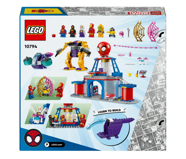 LEGO Marvel 10794 Siedziba główna Pajęczej Drużyny - 1220579 - zdjęcie 2